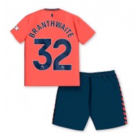 Everton Jarrad Branthwaite #32 Replika babykläder Bortaställ Barn 2023-24 Kortärmad (+ korta byxor)